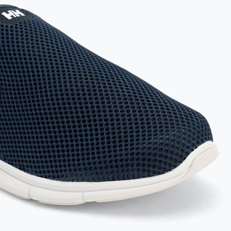 Încălțăminte de navigație pentru bărbați Helly Hansen Ahiga Slip-On navy / off white 7