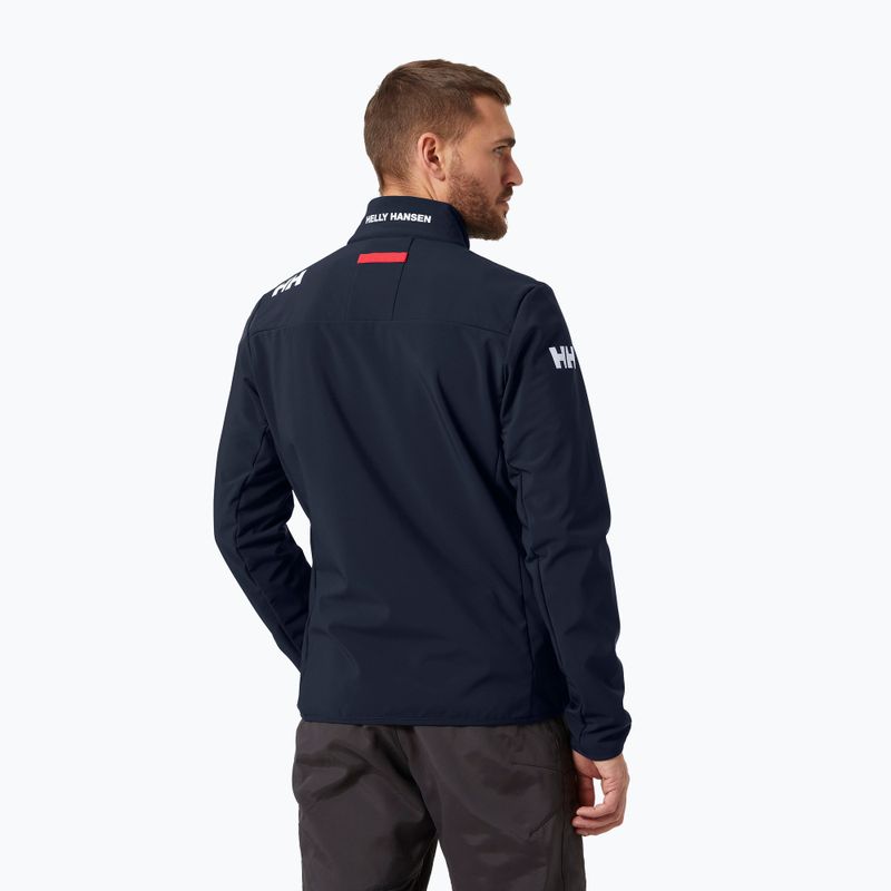 Jachetă de navigatie pentru bărbați Helly Hansen Crew Softshell 2.0 albastru 30223_597 2