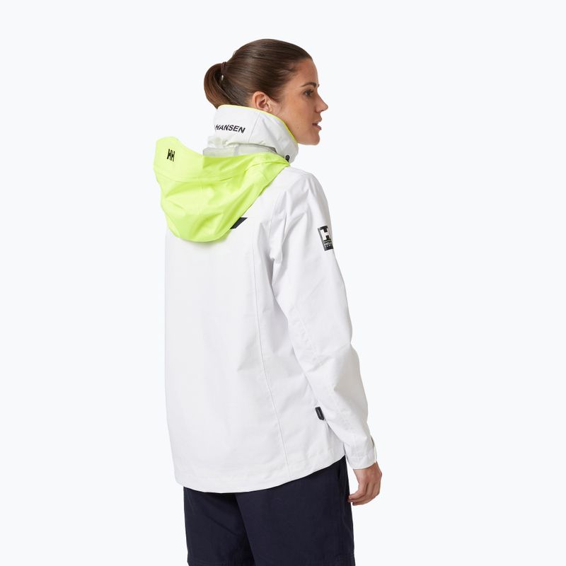 Jacheta de navigatie pentru femei Helly Hansen W Salt Navigator alb 2