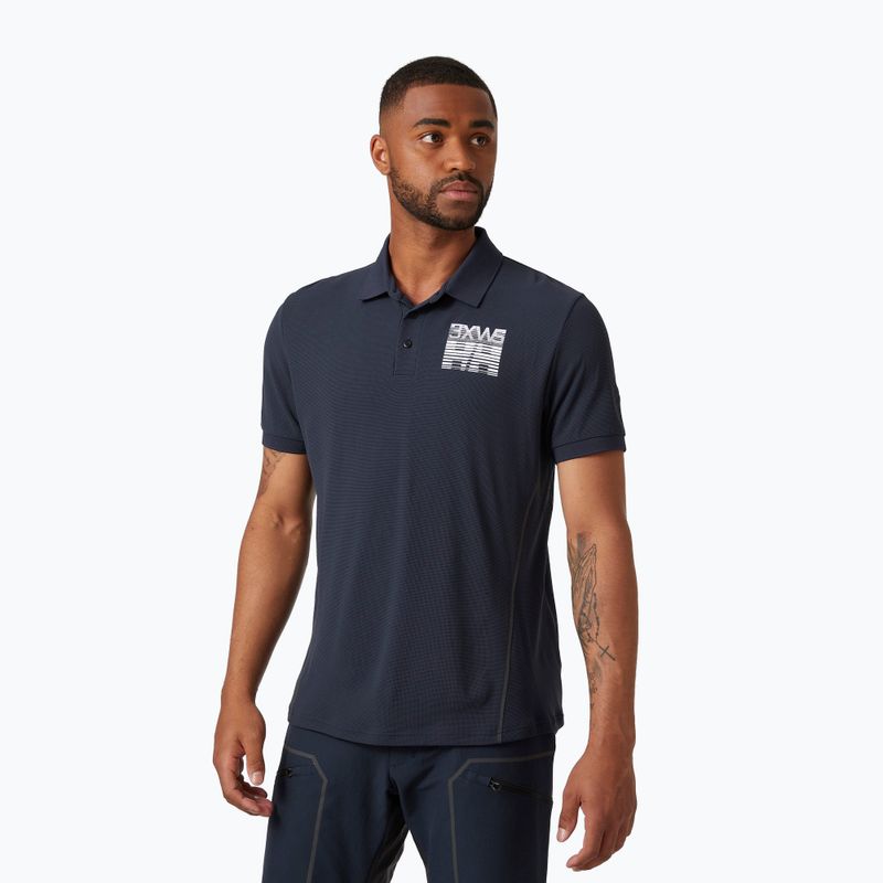 Tricou de trekking pentru bărbați Helly Hansen HP Racing bleumarin 34172_598