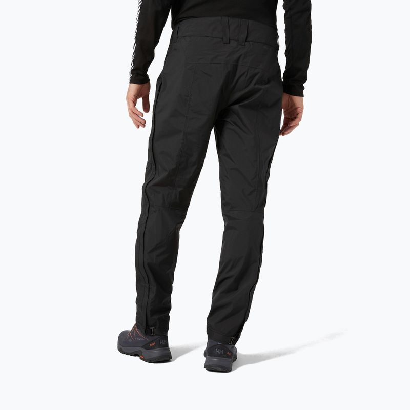 Pantaloni cu membrană pentru bărbați Helly Hansen Verglas 3L Shell 990 negru 62999 2