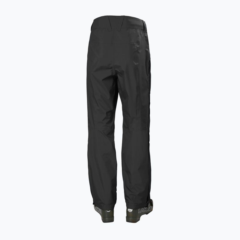 Pantaloni cu membrană pentru bărbați Helly Hansen Verglas 3L Shell 990 negru 62999 7