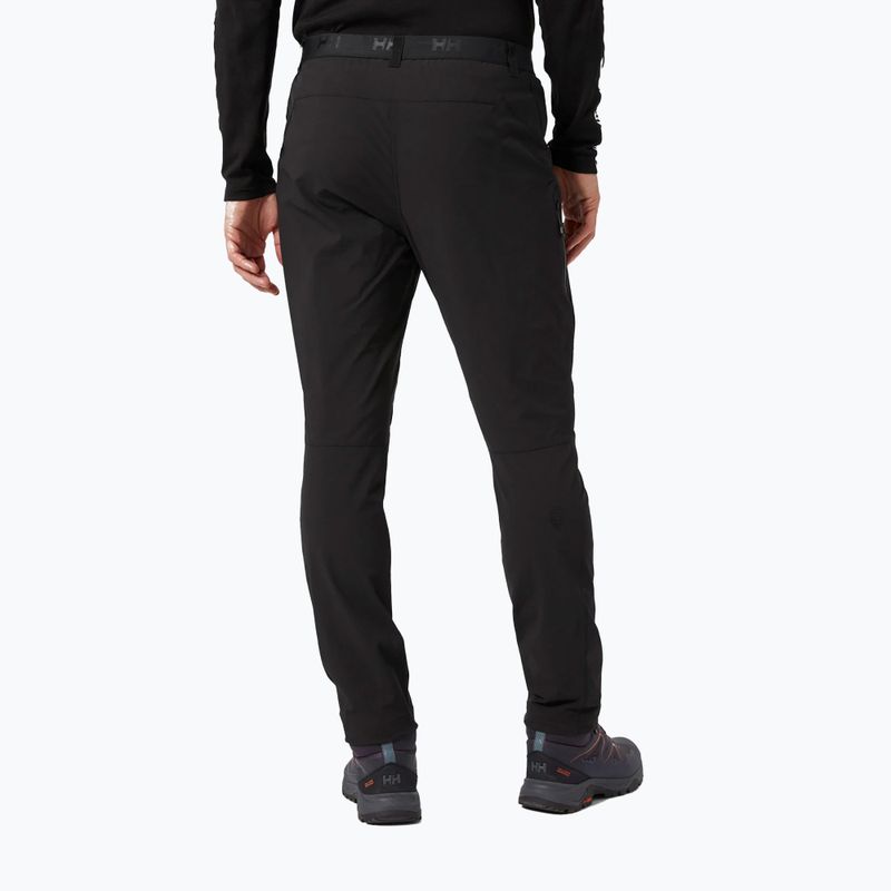 Pantaloni Helly Hansen Rask Light Softshell pentru bărbați negru 63048_990 2