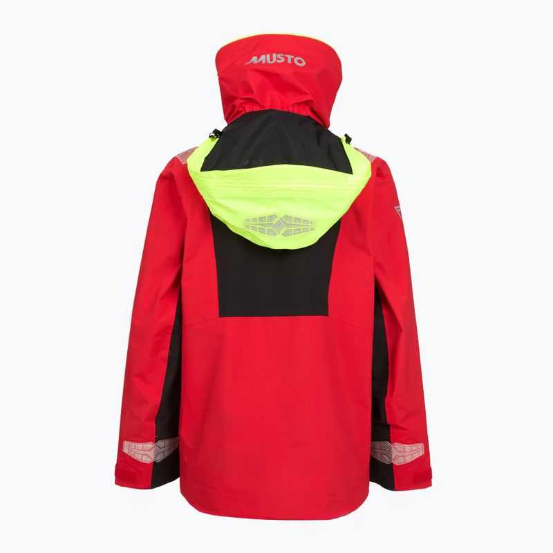 Geacă de navigație pentru bărbați Musto BR2 Offshore 2.0 true red 7
