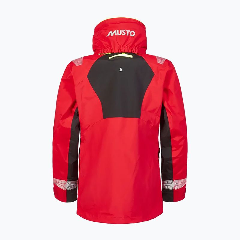 Geacă de navigație pentru femei Musto BR2 Offshore 2.0 true red 2