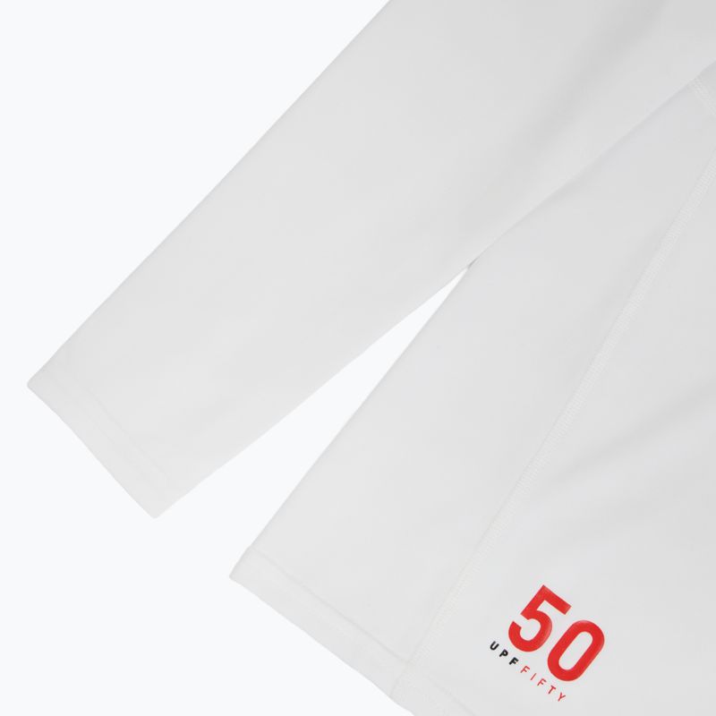 Longsleeve de înot pentru bărbați Musto Championship Rash Guard white 4