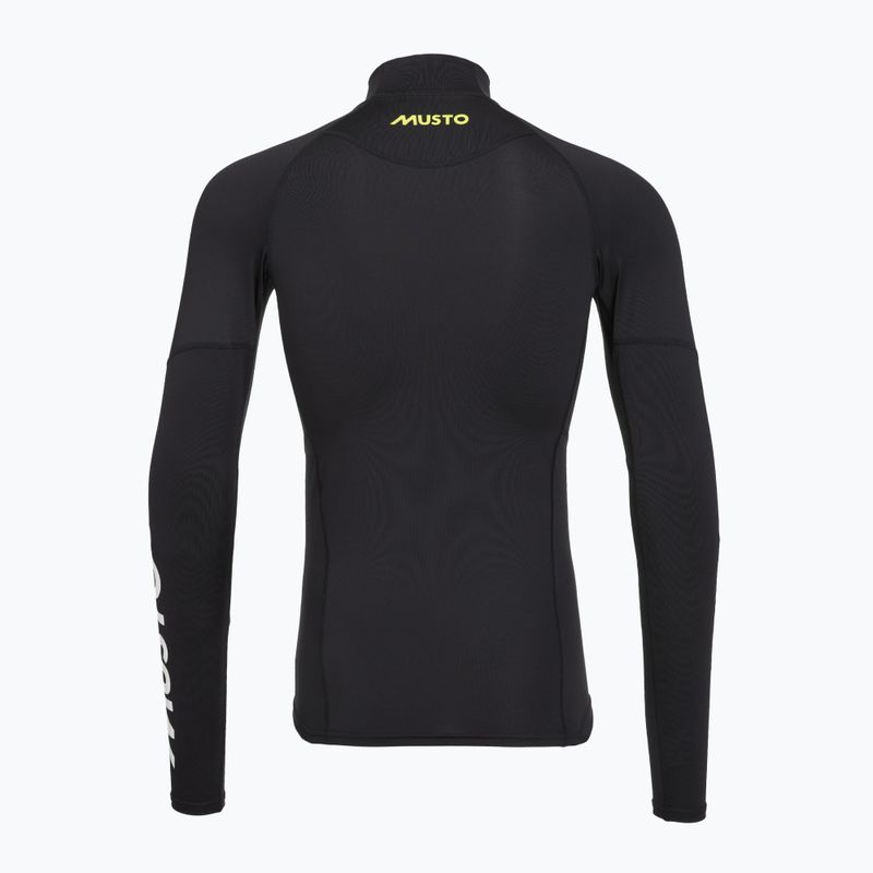 Longsleeve de înot pentru bărbați Musto Championship Rash Guard black 2