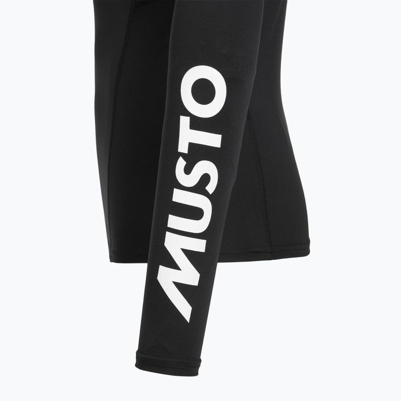 Bluză cu mânecă lungă pentru înot bărbați Musto Championship Rash Guard black 5