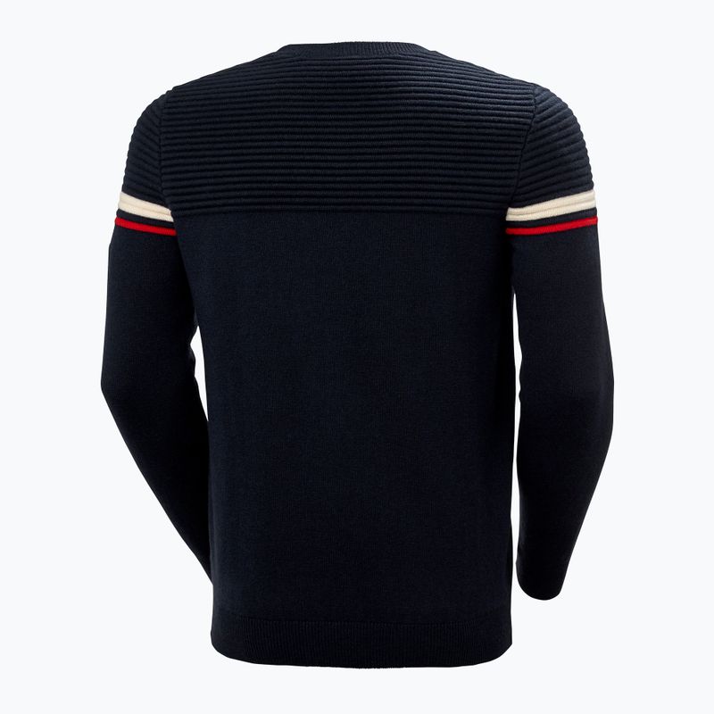 Pulover pentru bărbați Helly Hansen Carv Knitted navy 2