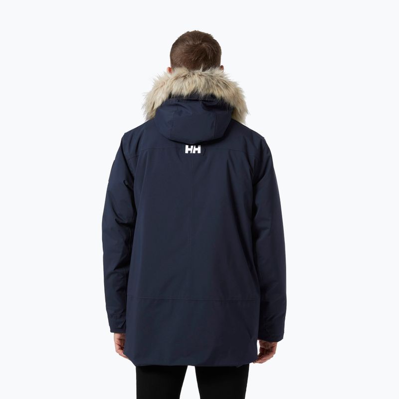 Helly Hansen bărbați Reine Parka jachetă de ploaie albastru marin 53630_597 2
