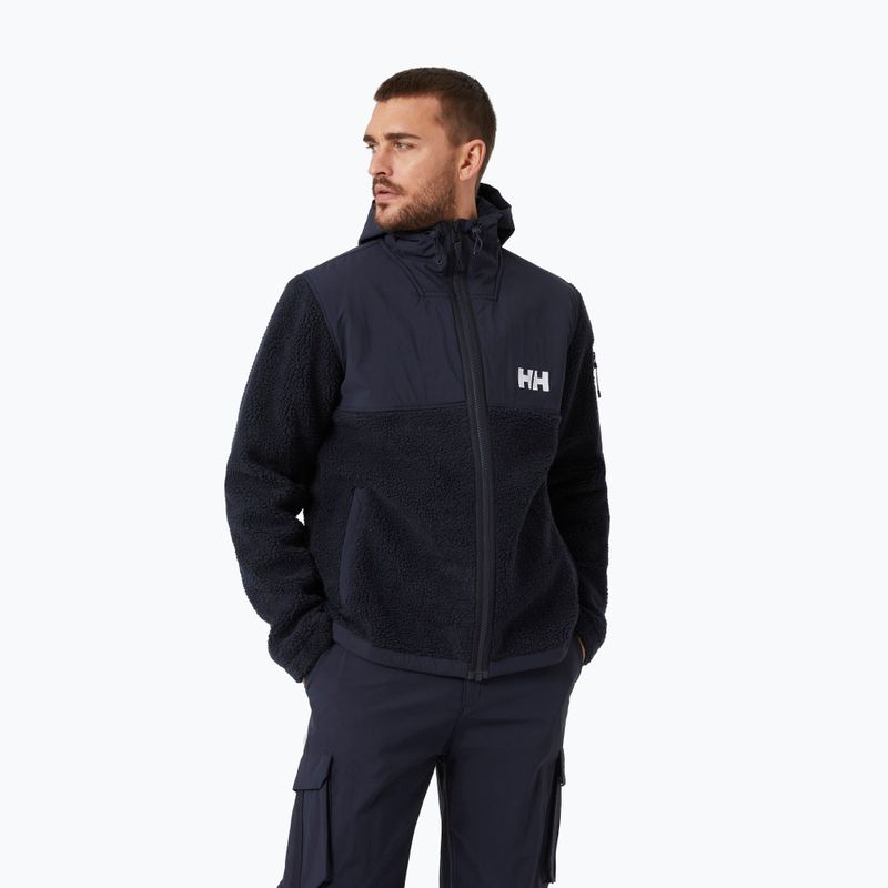 Tricou bărbătesc Helly Hansen Patrol Pile 597 fleece sweatshirt albastru marin 53678