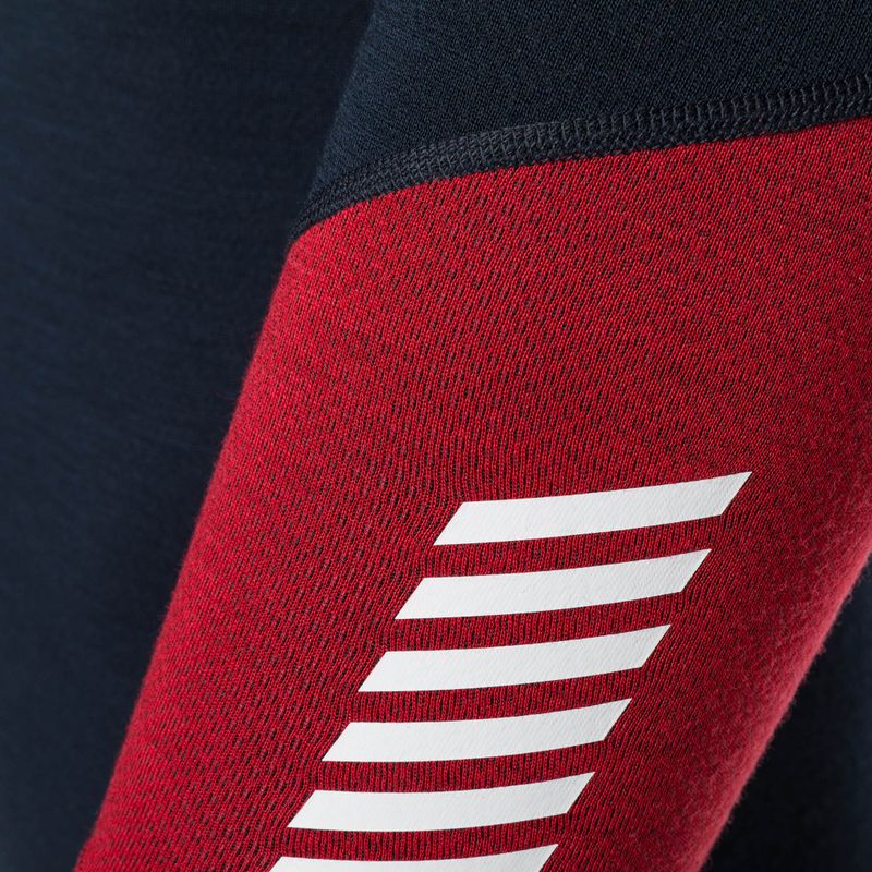 Bluză termică pentru bărbați Helly Hansen Lifa Merino Midweight 1/2 Zip navy 4