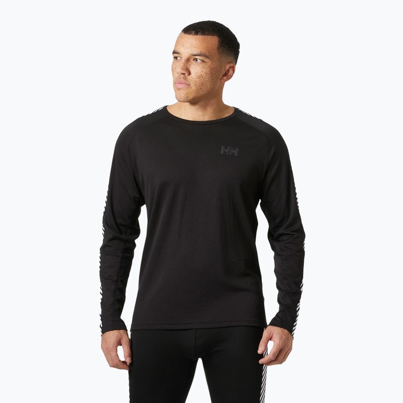 Bluză termică pentru bărbați Helly Hansen Lifa Active Stripe Crew black