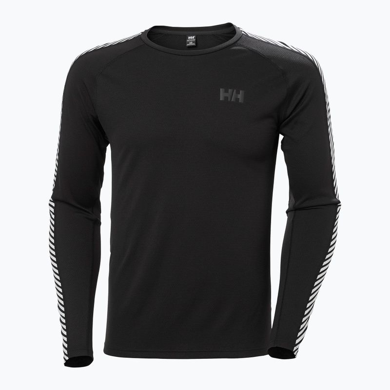 Longsleeve termoactiv pentru bărbați Helly Hansen Lifa Active Stripe Crew black 4