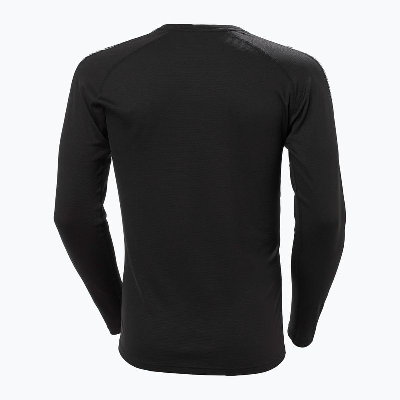Longsleeve termoactiv pentru bărbați Helly Hansen Lifa Active Stripe Crew black 5