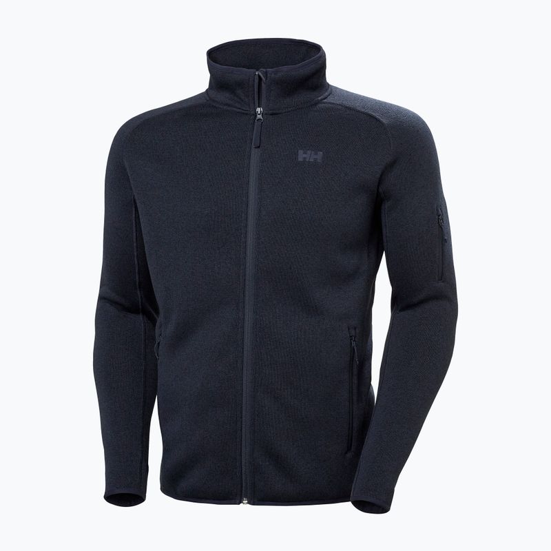 Hanorac bărbătesc Helly Hansen Varde 2.0 fleece sweatshirt 597 albastru marin 49429