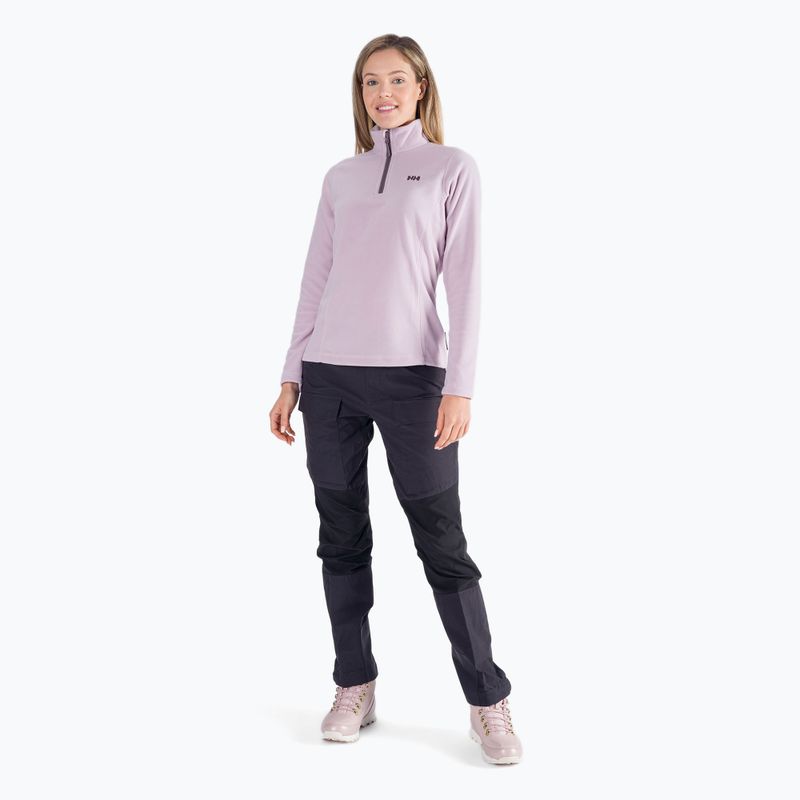 Helly Hansen bluză de trening femeii Daybreaker 1/2 Zip 692 roz deschis roz 50845 6