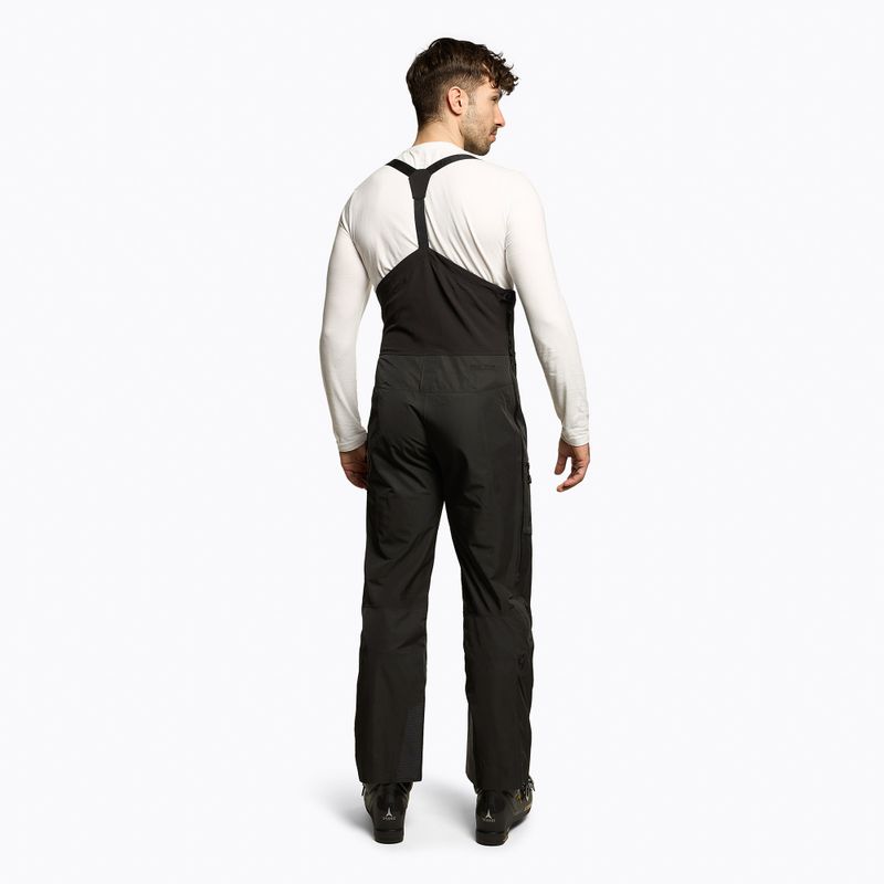 Pantaloni de schi pentru bărbați Helly Hansen Odin Mountain Infinity 3L Bib 990 negri 63062 2