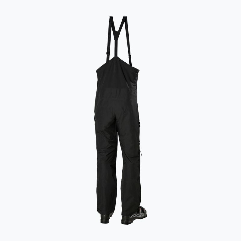 Pantaloni de schi pentru bărbați Helly Hansen Odin Mountain Infinity 3L Bib 990 negri 63062 7