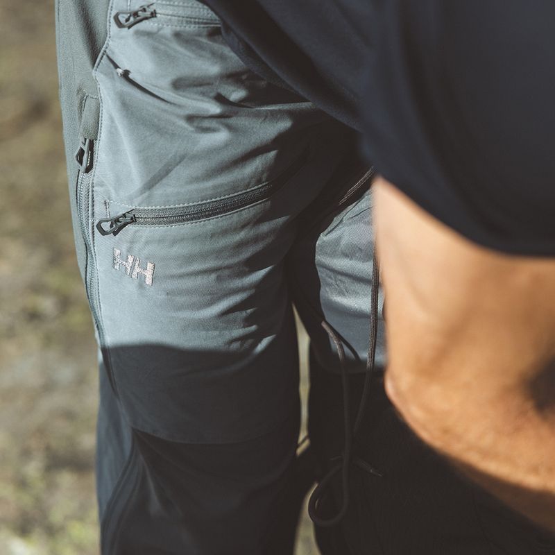 Pantaloni de trekking pentru bărbați Helly Hansen Verglas Tur gri 63000_591 10