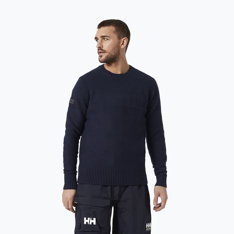 Pulover de navigație pentru bărbați Helly Hansen Arctic Ocean Knit bleumarin 34186_597