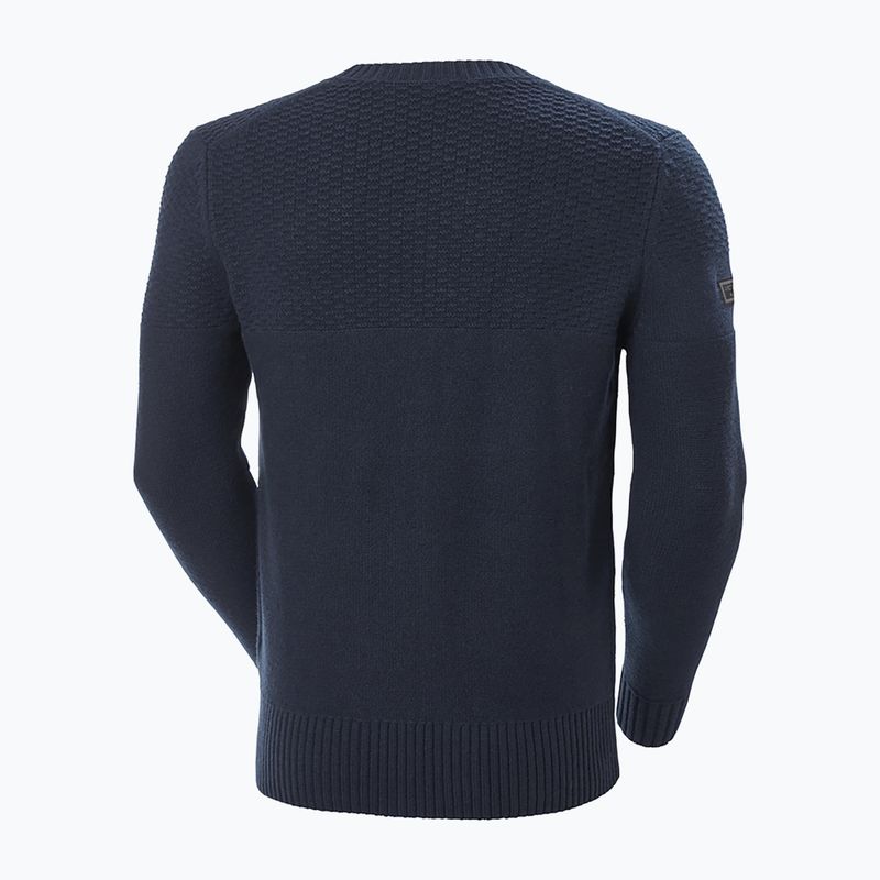 Pulover de navigație pentru bărbați Helly Hansen Arctic Ocean Knit bleumarin 34186_597 5