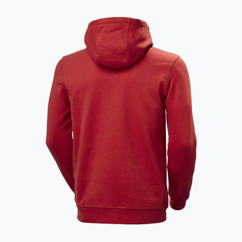 Bluză pentru bărbați Helly Hansen HH Logo Hoodie red 2