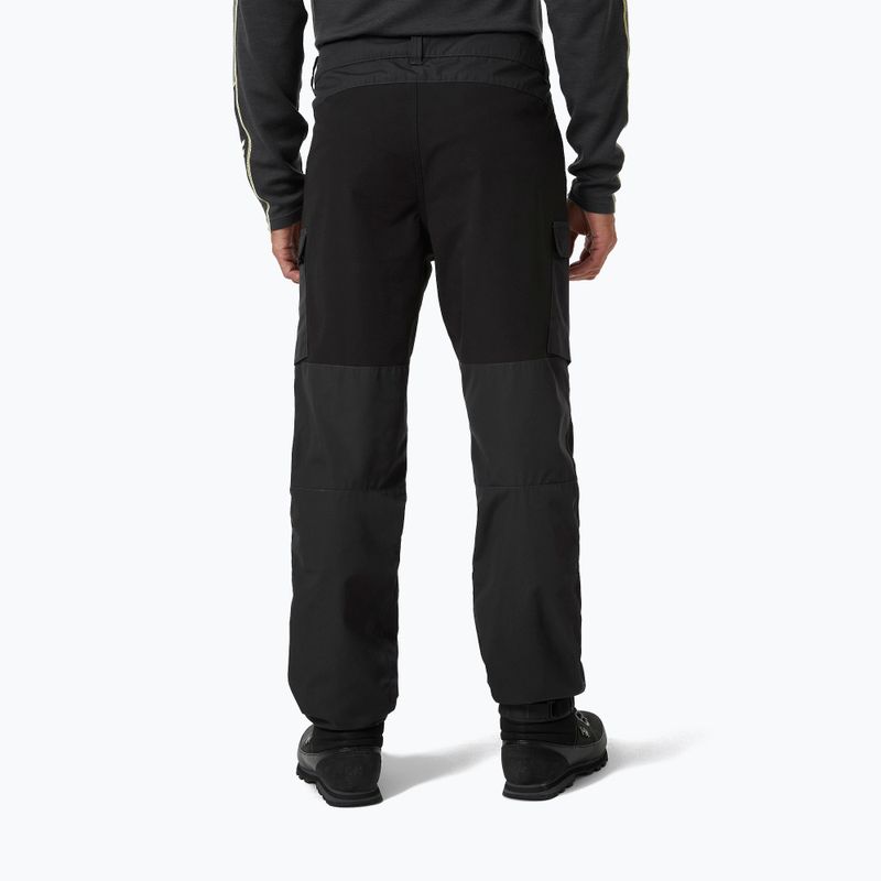 Pantaloni de trekking pentru bărbați Helly Hansen Vandre Tur 980 gri 62698 2