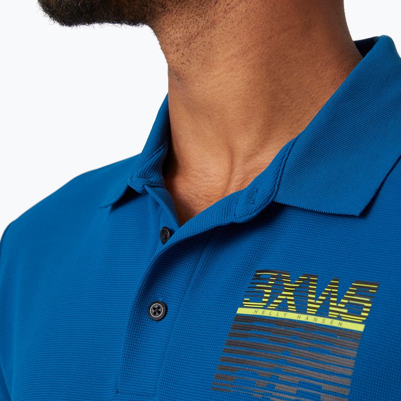 Tricou de trekking pentru bărbați Helly Hansen HP Racing albastru 34172_606 3