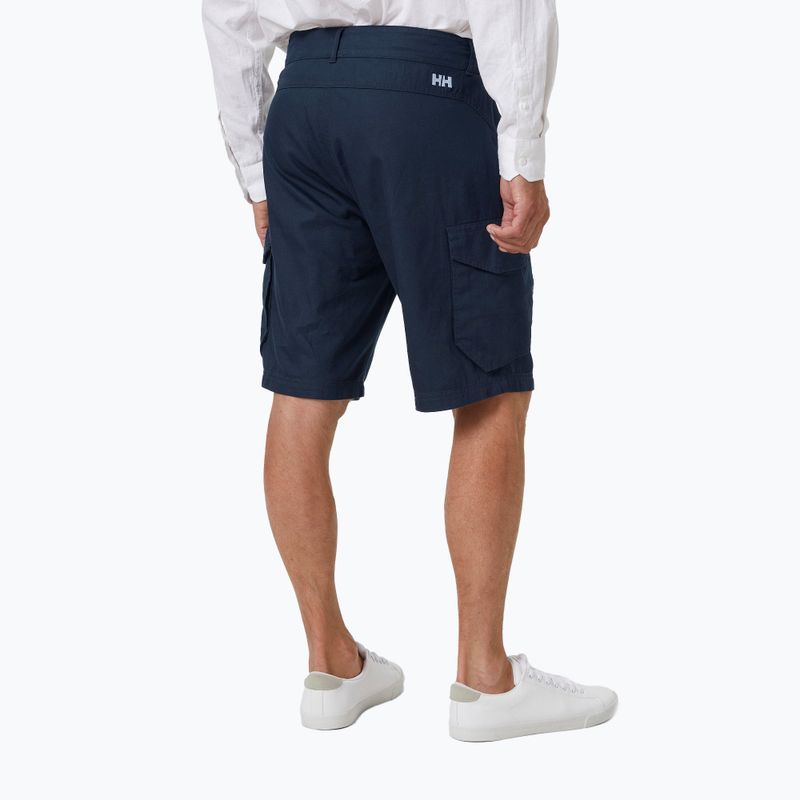 Pantaloni scurți de navigație pentru bărbați Helly Hansen Bermuda Cargo 2.0 bleumarin 34252_597 2