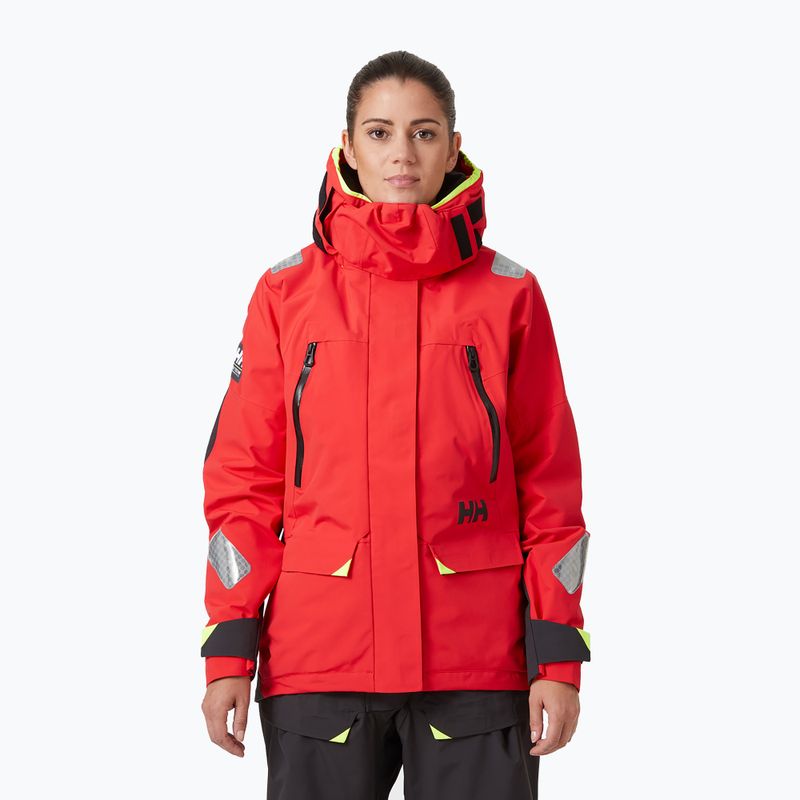 Geacă de navigație pentru femei Helly Hansen Skagen Offshore roșie 34257_222