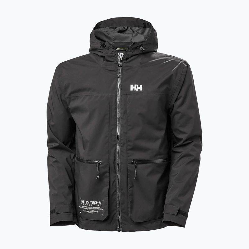 Jacheta de ploaie cu glugă Helly Hansen Move pentru bărbați negru 53757_990 9