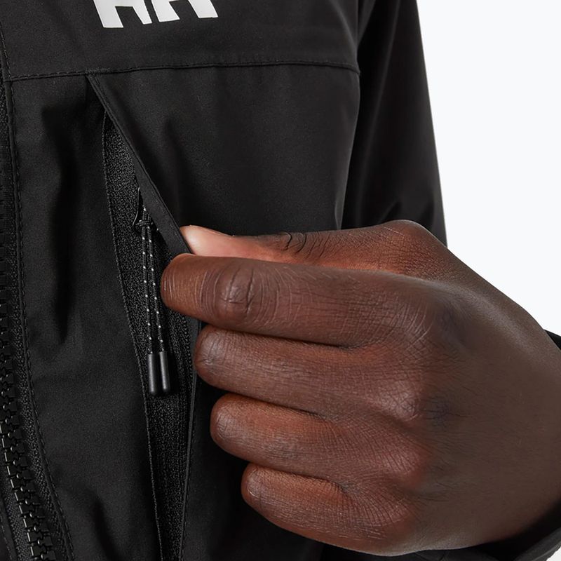 Jacheta de ploaie cu glugă Helly Hansen Move pentru bărbați negru 53757_990 4