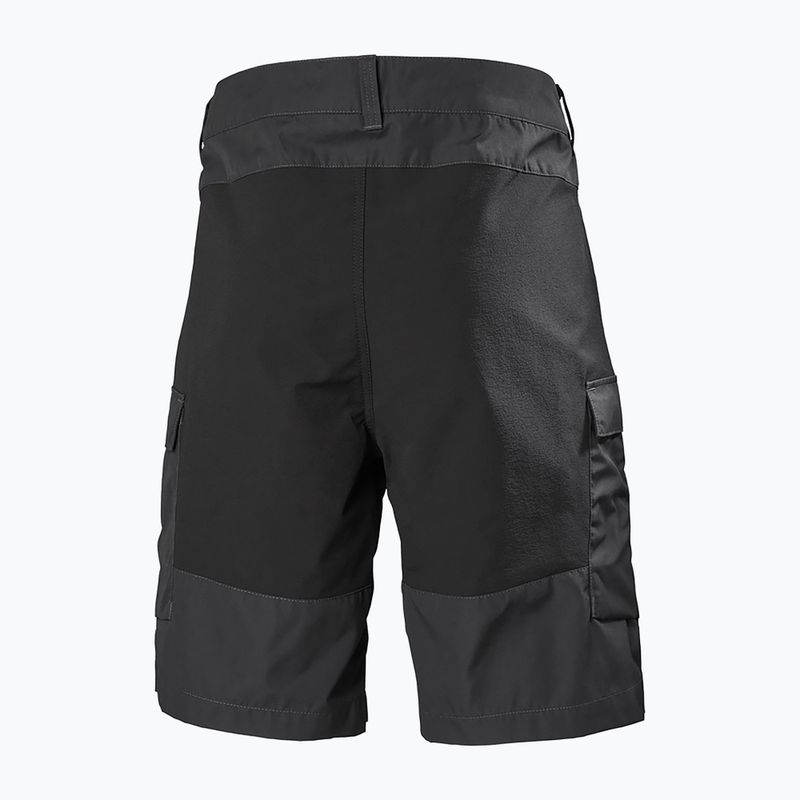 Pantaloni scurți de trekking pentru bărbați Helly Hansen Vandre Cargo gri 62699_980 7