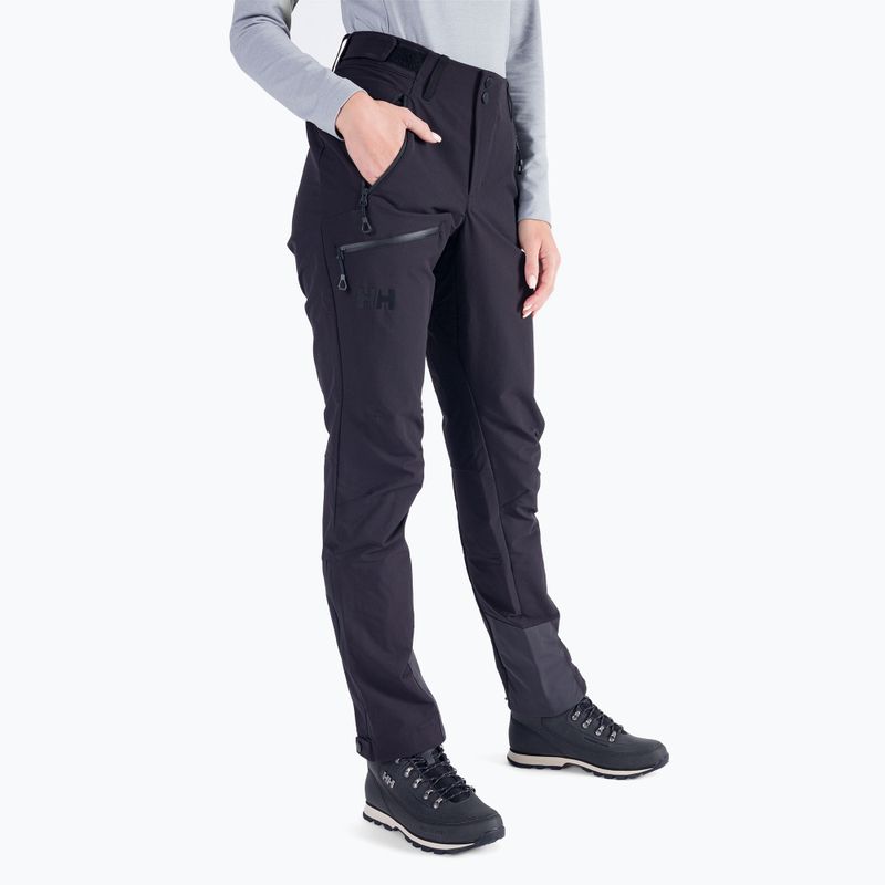 Pantaloni softshell pentru femei Helly Hansen Odin Muninn 2.0 990 negru 63092 2