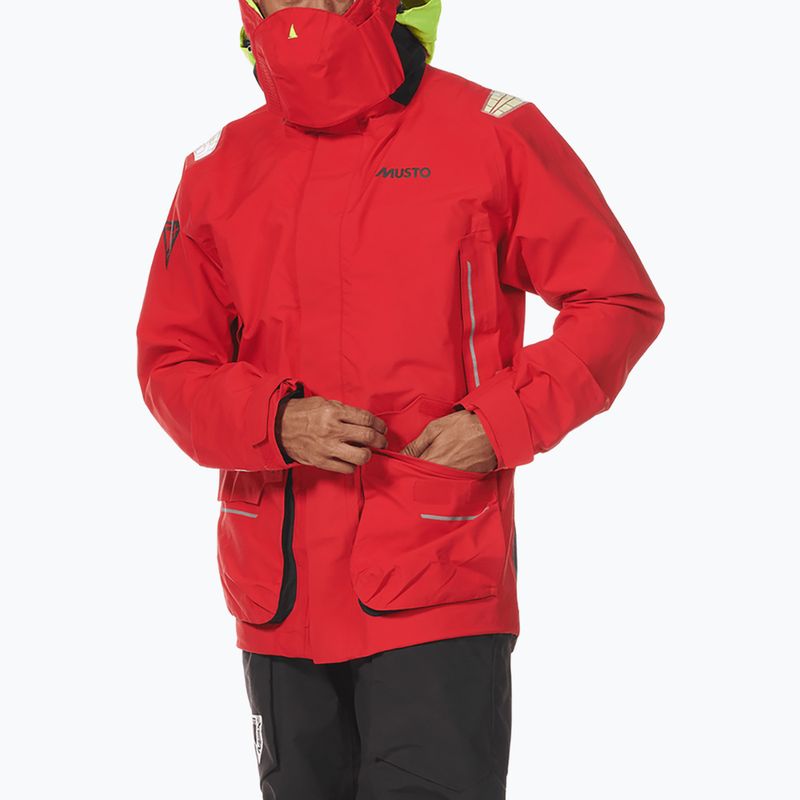 Geacă de navigație pentru bărbați Musto MPX Gore-Tex Pro Offshore 2.0 true red 4