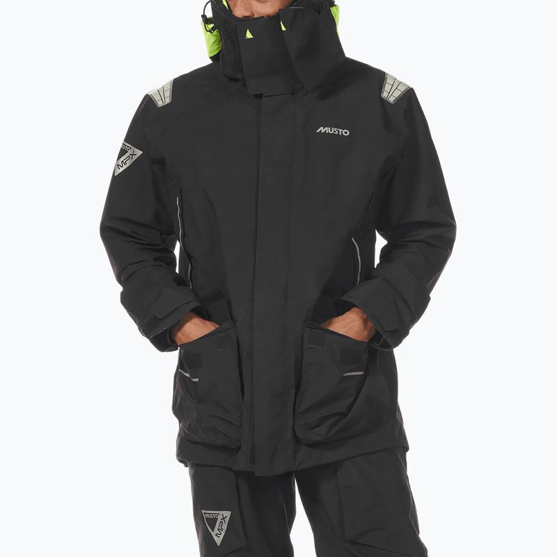 Geacă de navigație pentru bărbați Musto MPX Gore-Tex Pro Offshore 2.0 black