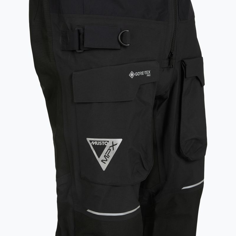 Pantaloni de navigație pentru bărbați Musto MPX Gore-Tex Pro Offshore 2.0 black 4