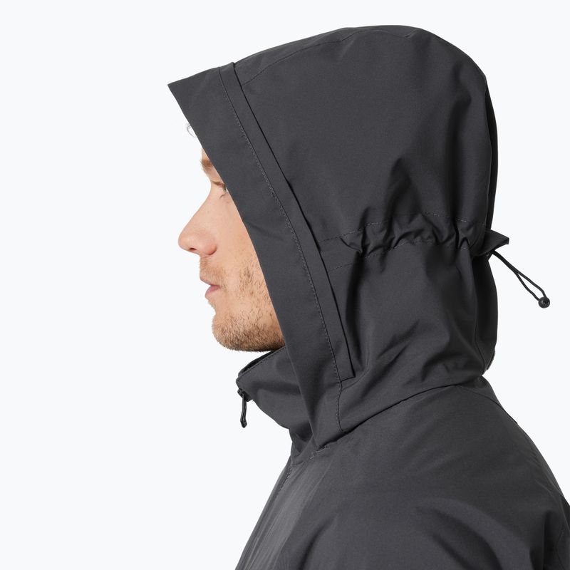 Jachetă de navigație pentru bărbați Helly Hansen Hp Racing Lifaloft Hooded ebony 3