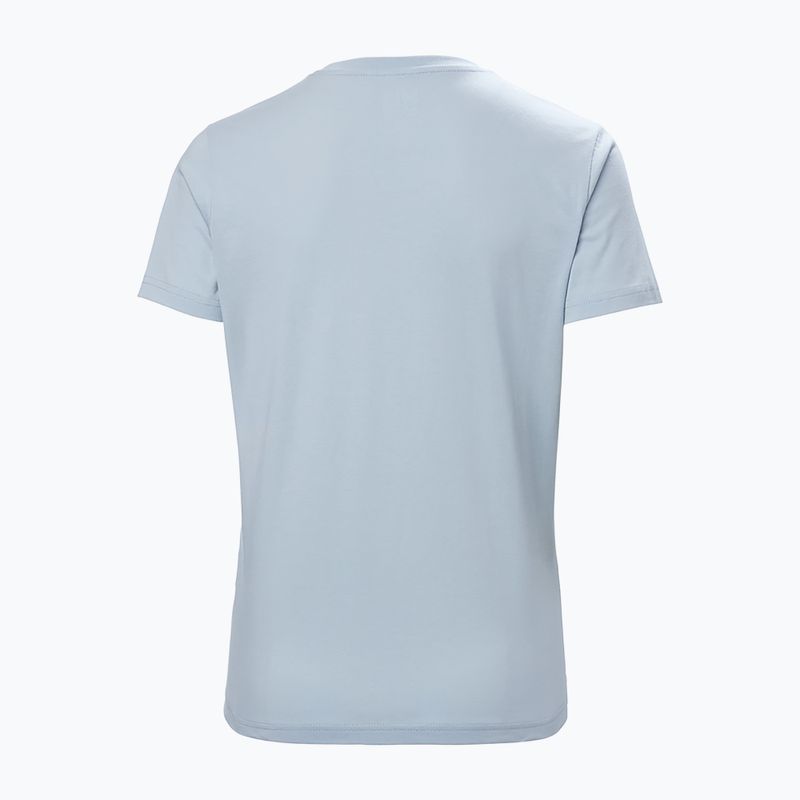 Tricou de trekking pentru femei Helly Hansen HH Logo albastru 34112_582 5