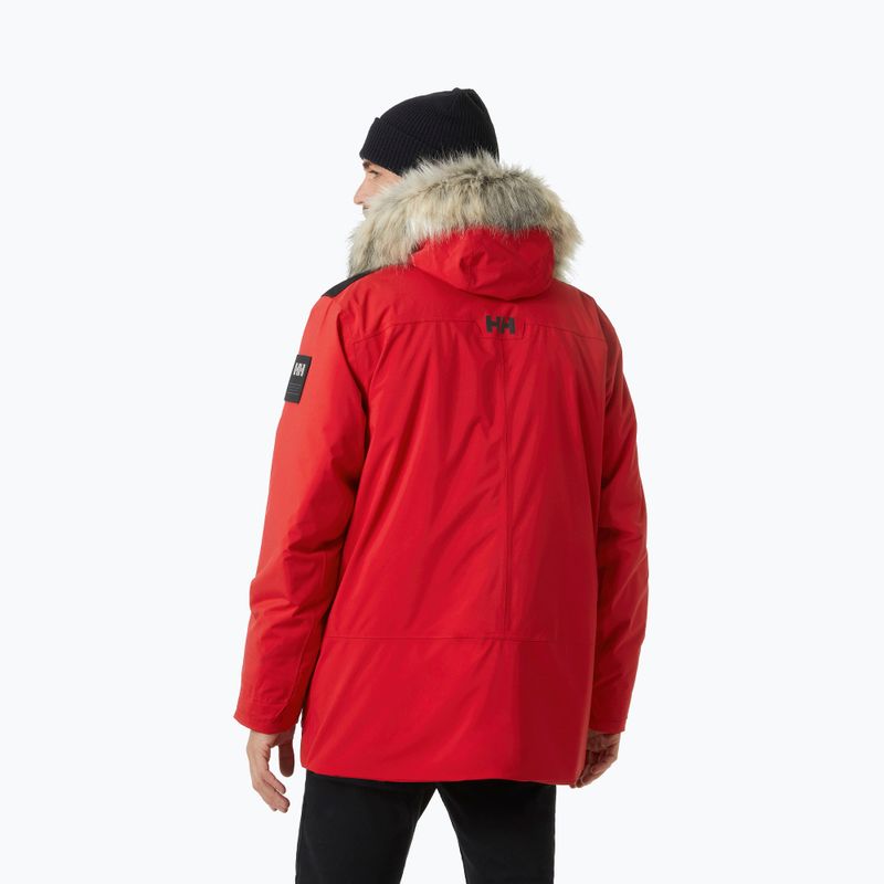 Helly Hansen bărbați Reine Parka jachetă de ploaie roșu 53630_162 2