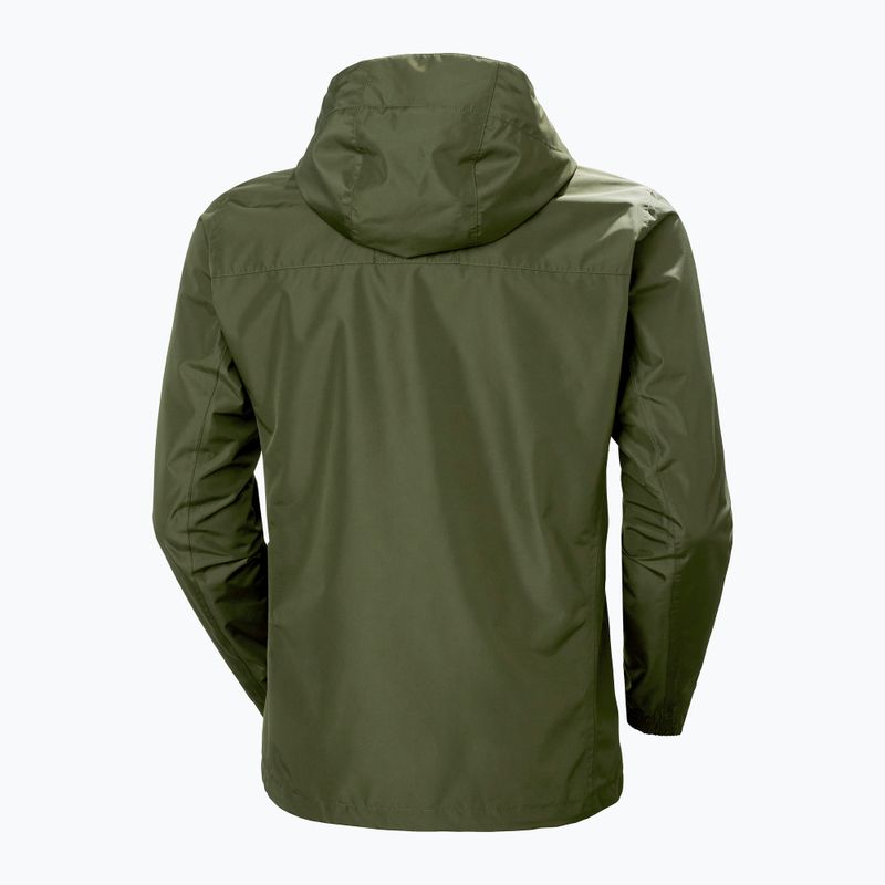 Jachetă de ploaie Helly Hansen Dubliner utilitară verde pentru bărbați 2