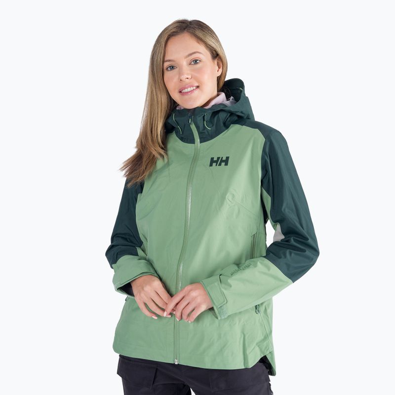 Jachetă hardshell pentru femei Helly Hansen Verglas 3L Shell 2.0 verde 62757_406