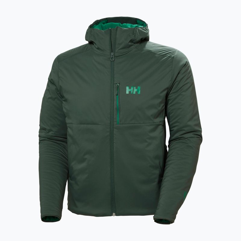 Bărbați Helly Hansen Odin Stretch Hooded Insulator jachetă cu glugă în jos 495 verde 62833 5