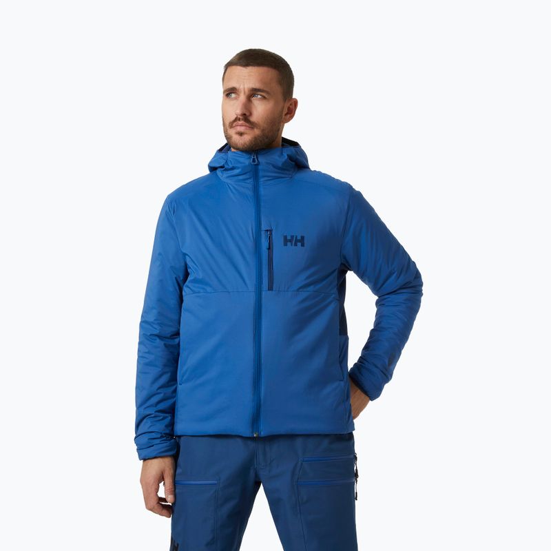 Helly Hansen bărbați Odin Stretch Hooded Insulator jachetă cu glugă în jos 606 albastru 62833