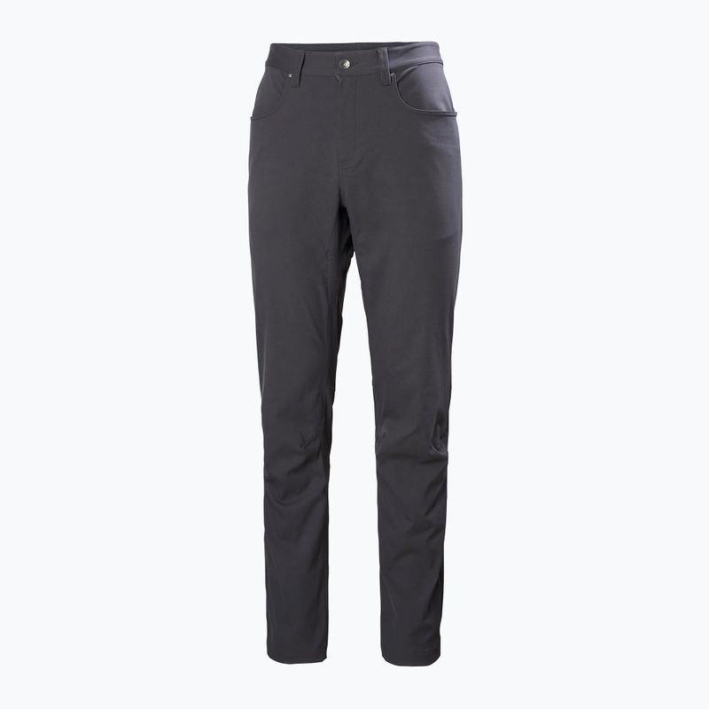 Pantaloni de trekking pentru bărbați Helly Hansen Holmen 5 Pocket 980 gri 62897 4