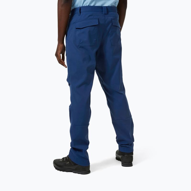 Pantaloni de trekking pentru bărbați Helly Hansen Skar bleumarin 62898_584 2