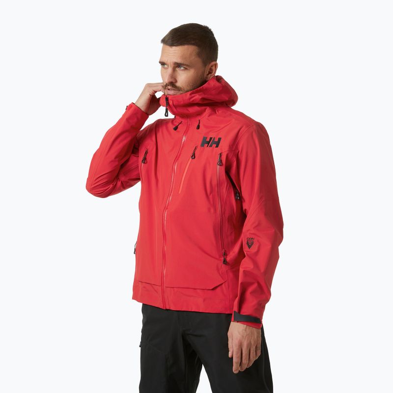 Helly Hansen jachetă hardshell pentru bărbați Odin 9 Worlds 2.0 roșu 62938_162