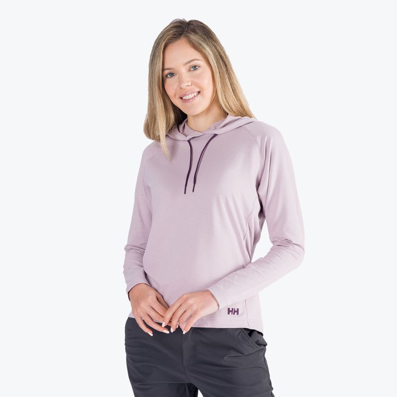 Helly Hansen bluză de trekking pentru femei Verglas Light Hoodie 692 roz deschis 62964