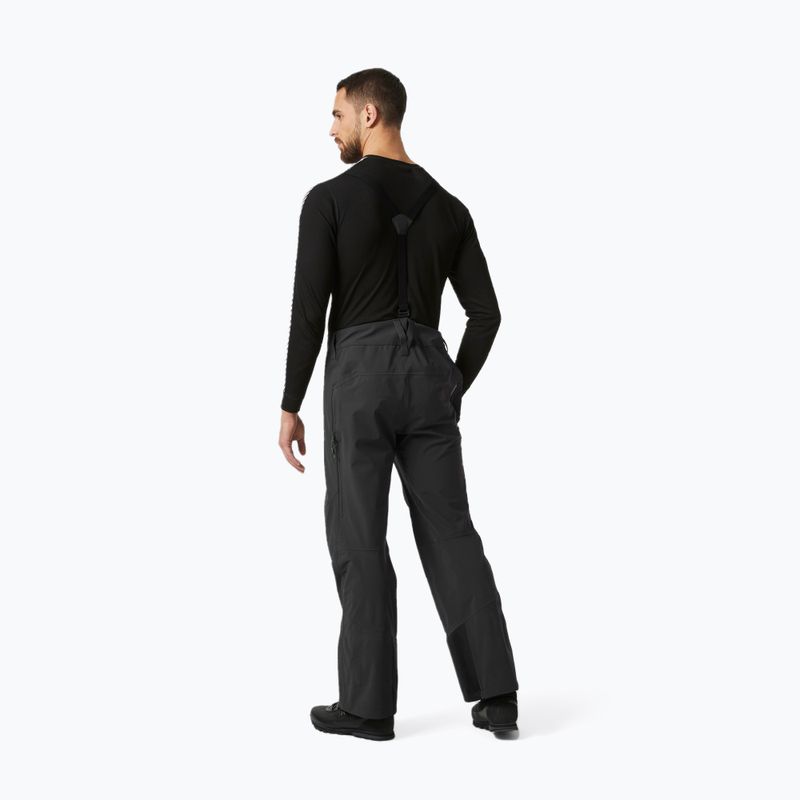 Pantaloni de schi pentru bărbați Helly Hansen Verglas BC 980 gri 63113 2